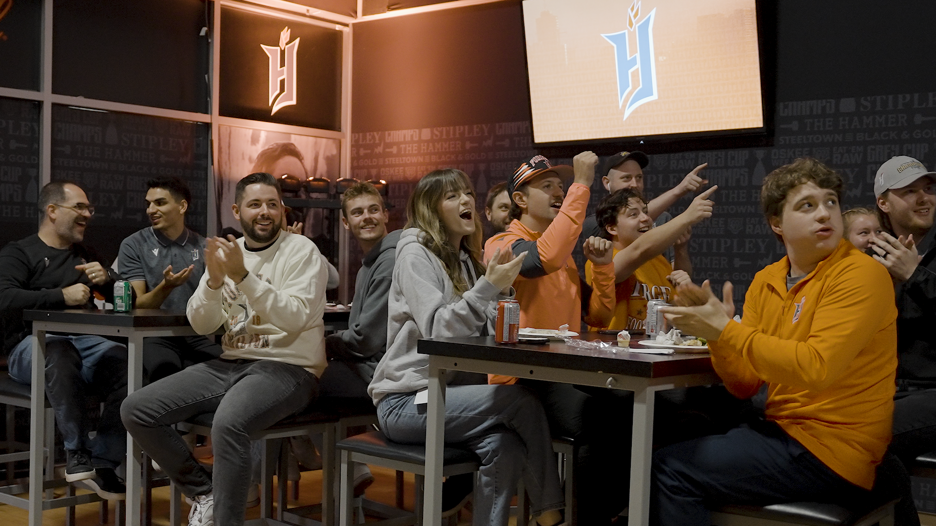 Caretakers Fans Enjoying Environment