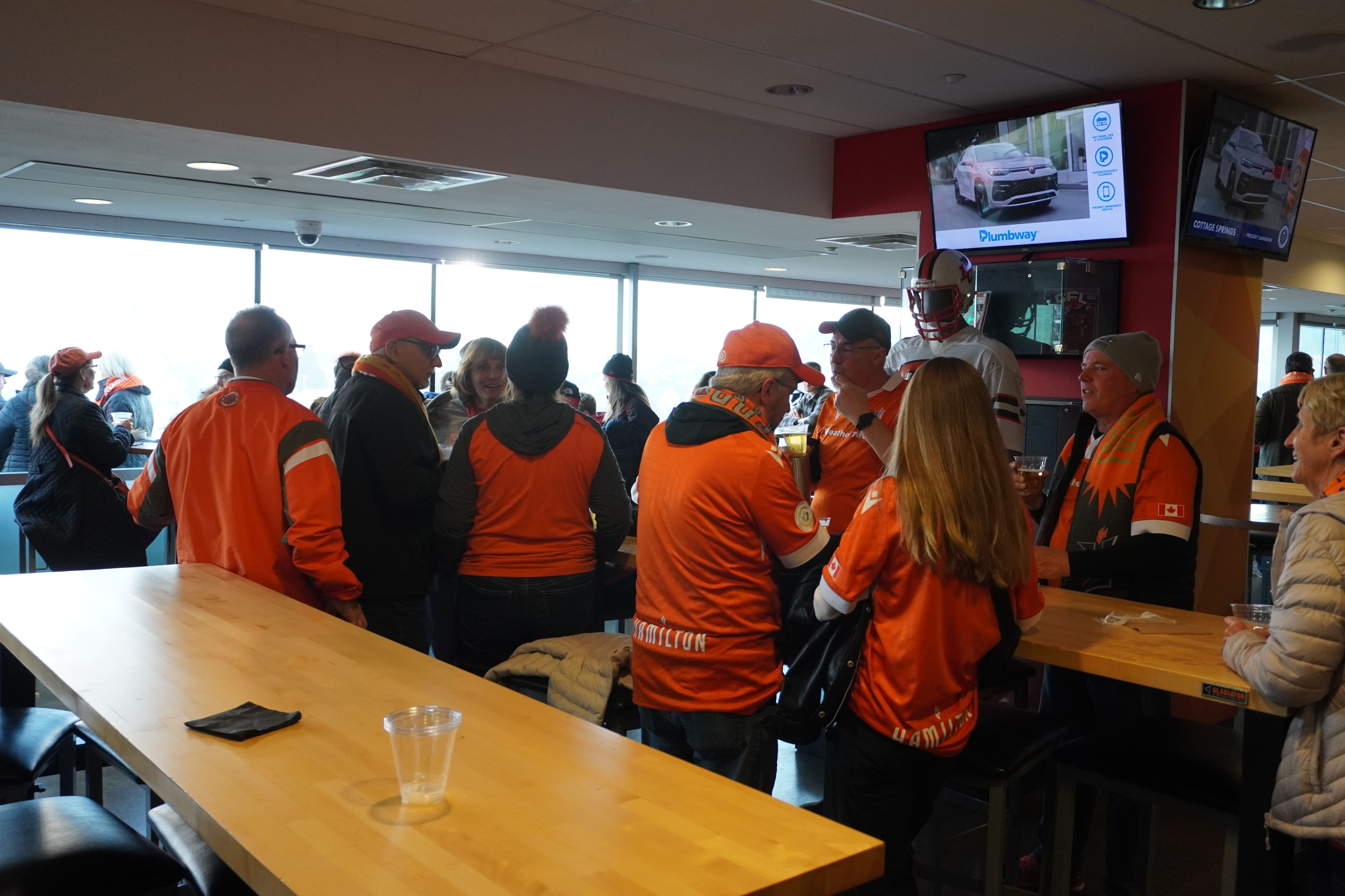 Club Level seating and lounge 3