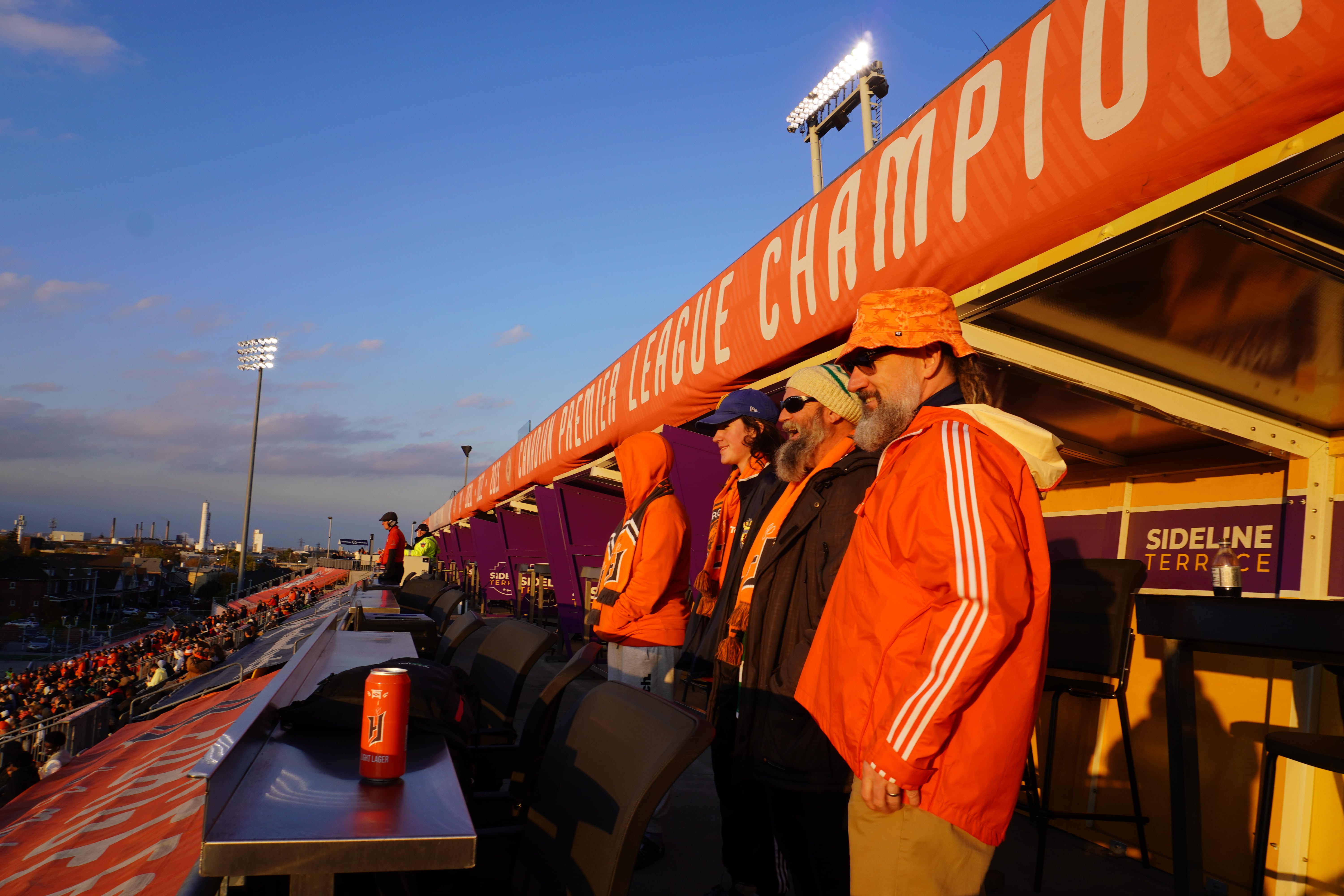 Sideline Terrace seating 1