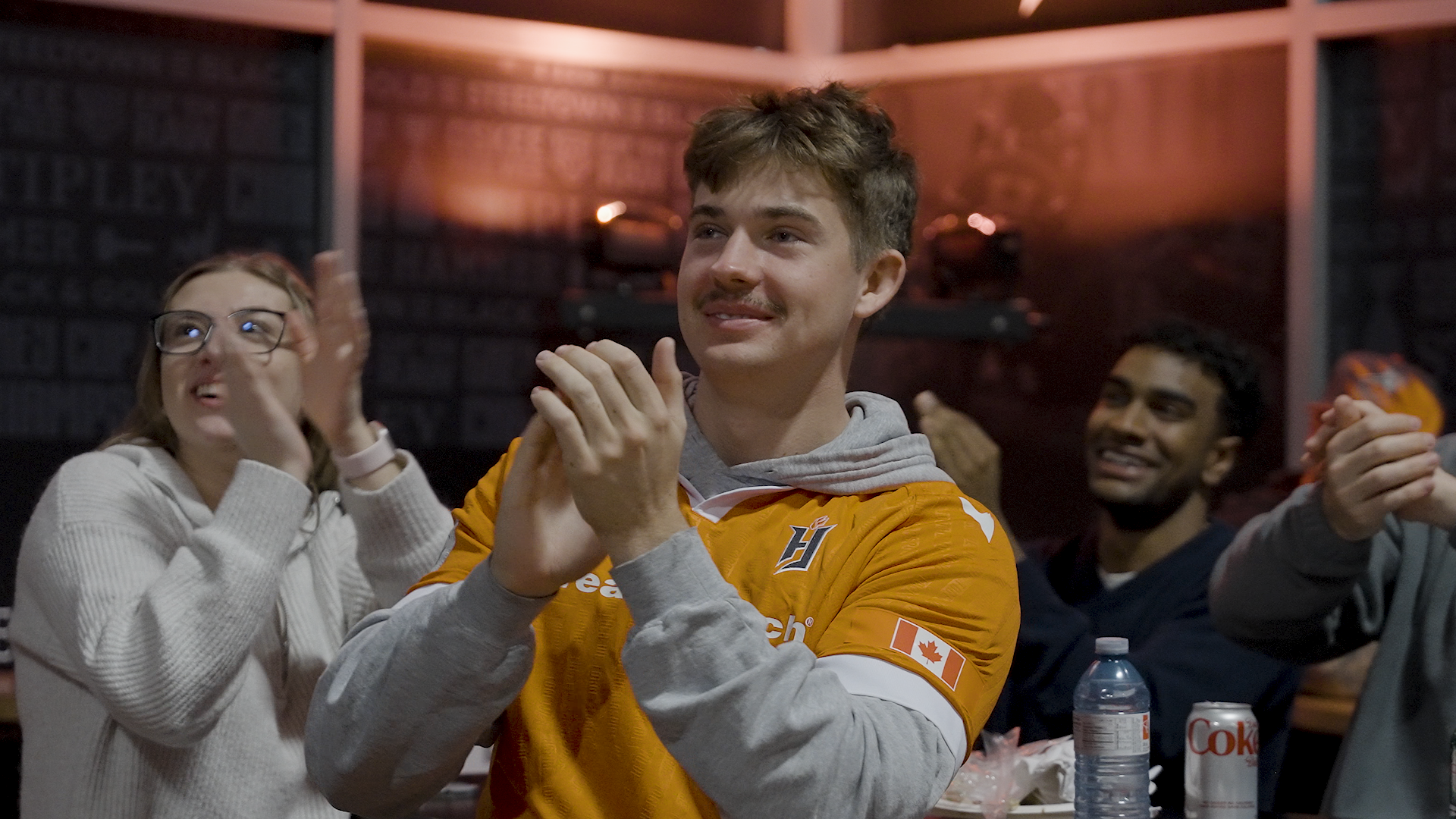 Fan Enjoying Match Day Inside Captain's Loung